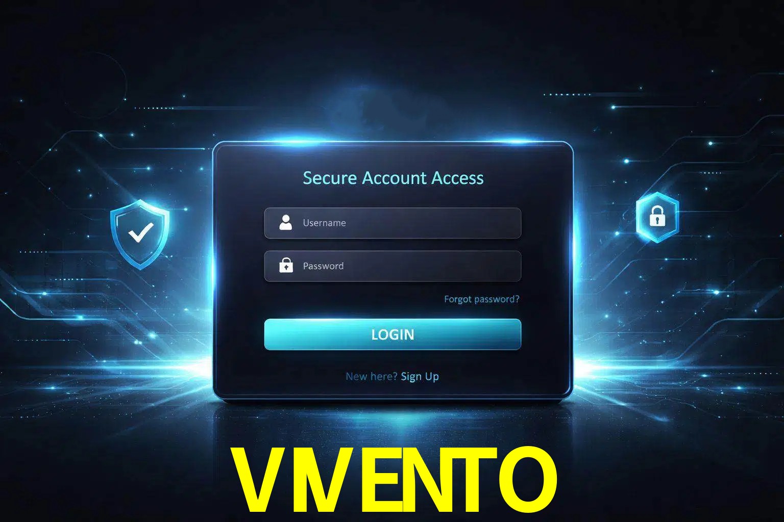 Pantalla de inicio de sesión de cuenta VIVENTO para usuarios en México