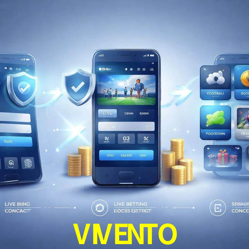 Pasos de acceso a la app VIVENTO en pantalla de teléfono móvil
